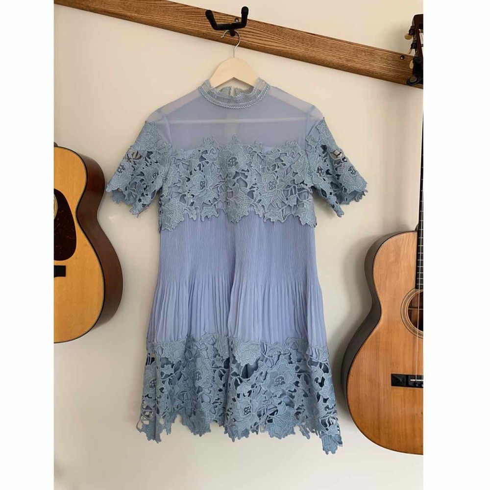 [Free People] blue party dress size small